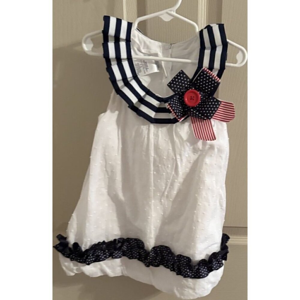 Bonnie Jean Girls Size 5 Sleeveless Top